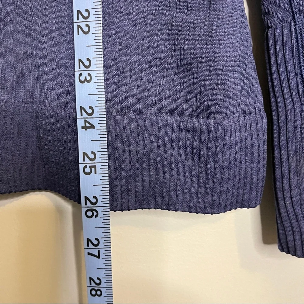 Lululemon Rest Less Pullover Long Sleeve Base Layer in Night Sea Blue - Picture 9 of 10